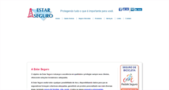 Desktop Screenshot of estarseguro.com.br
